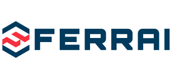 Ferrai logo blue